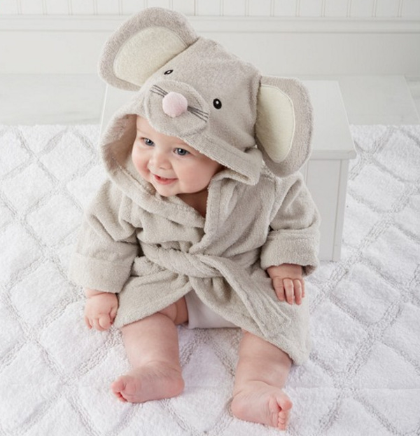 Indulge Your Little One in Cartoon Cute Comfort with Our Baby Bath Towels!